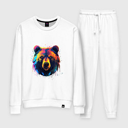 Женский костюм Медведь абстракция