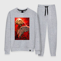 Костюм хлопковый женский Empire of Humanity - Warhammer, цвет: меланж