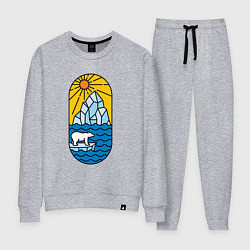 Женский костюм Мишка на льдине