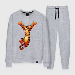 Костюм хлопковый женский Винни пух - Тигруля, цвет: меланж