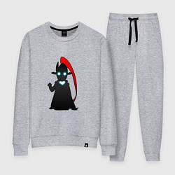 Костюм хлопковый женский Игрит - поднятие уровня в одиночку, цвет: меланж