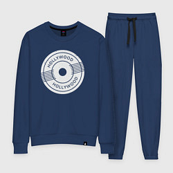 Костюм хлопковый женский USA Hollywood, цвет: тёмно-синий