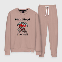 Костюм хлопковый женский Пинк флойд пинки стена, цвет: пыльно-розовый