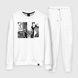 Костюм хлопковый женский Баскетбол куроко арт герои, цвет: белый