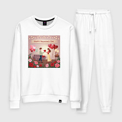 Женский костюм Валентинин день