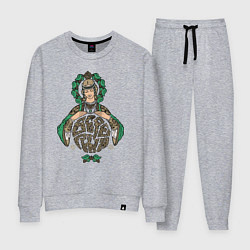 Костюм хлопковый женский Славянская богиня Берегиня, цвет: меланж