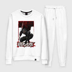 Костюм хлопковый женский Берсерк Гатс меч, цвет: белый