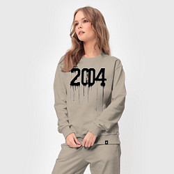 Костюм хлопковый женский Капающий 2004, цвет: миндальный — фото 2