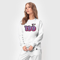 Костюм хлопковый женский Игрок номер 199, цвет: белый — фото 2