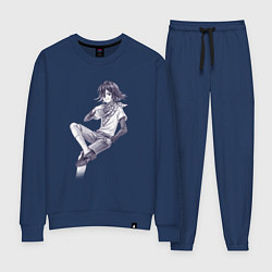 Костюм хлопковый женский Данганронпа V3 - Кокичи Ома, цвет: тёмно-синий
