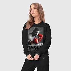 Костюм хлопковый женский Mike Tyson, цвет: черный — фото 2