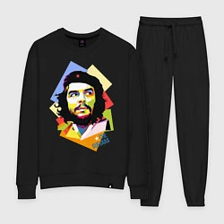 Костюм хлопковый женский Che Guevara Art, цвет: черный