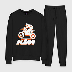 Женский костюм KTM белый