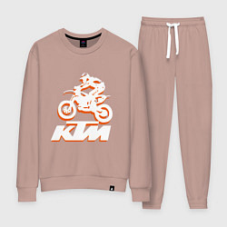 Женский костюм KTM белый