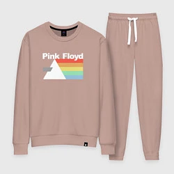 Костюм хлопковый женский Pink Floyd, цвет: пыльно-розовый