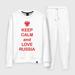 Женский костюм Keep Calm & Love Russia