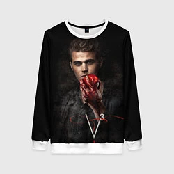 Свитшот женский Stefan Salvatore V3, цвет: 3D-белый