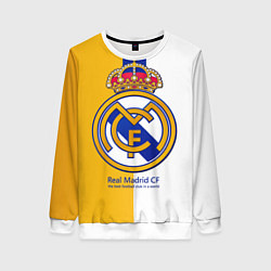 Свитшот женский Real Madrid CF, цвет: 3D-белый