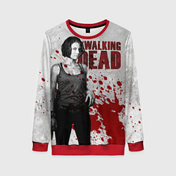 Свитшот женский Walking Dead: Maggie Green, цвет: 3D-красный