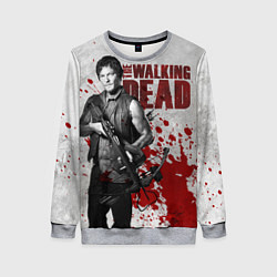 Свитшот женский Walking Dead: Deryl Dixon, цвет: 3D-меланж