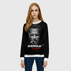Свитшот женский Arnold forever, цвет: 3D-белый — фото 2