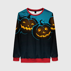 Свитшот женский Halloween3, цвет: 3D-красный