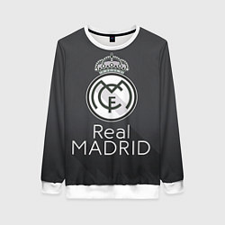 Свитшот женский Real Madrid, цвет: 3D-белый