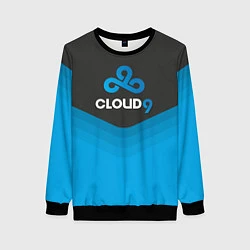 Свитшот женский Cloud 9 Uniform, цвет: 3D-черный
