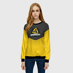 Свитшот женский Godsent Uniform, цвет: 3D-черный — фото 2