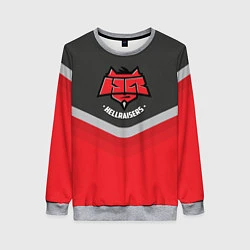 Свитшот женский HellRaisers Uniform, цвет: 3D-меланж