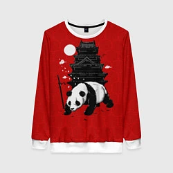 Свитшот женский Panda Warrior, цвет: 3D-белый