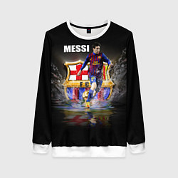 Женский свитшот Messi FCB