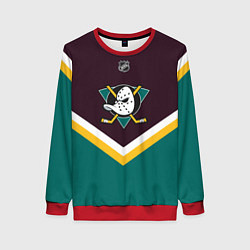 Свитшот женский NHL: Anaheim Ducks, цвет: 3D-красный