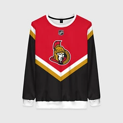 Свитшот женский NHL: Ottawa Senators, цвет: 3D-белый