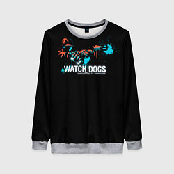 Свитшот женский Watch Dogs 2, цвет: 3D-меланж