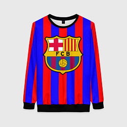 Свитшот женский Barca FCB Club, цвет: 3D-черный