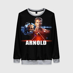 Свитшот женский Iron Arnold, цвет: 3D-меланж