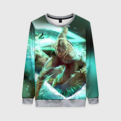 Свитшот женский Цири, цвет: 3D-меланж