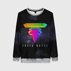 Свитшот женский Tokio Hotel: New Symbol, цвет: 3D-меланж