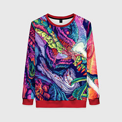 Свитшот женский Hyper Beast Style, цвет: 3D-красный