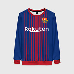 Свитшот женский FCB Barcelona: Rakuten, цвет: 3D-красный