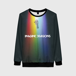 Свитшот женский Imagine Dragons, цвет: 3D-черный