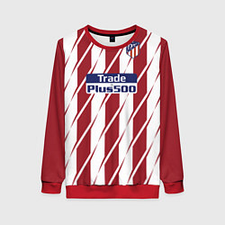 Свитшот женский Atletico Madrid FC: Form 2018, цвет: 3D-красный