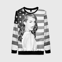 Свитшот женский American Lana, цвет: 3D-черный