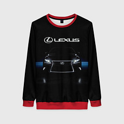Свитшот женский Lexus, цвет: 3D-красный
