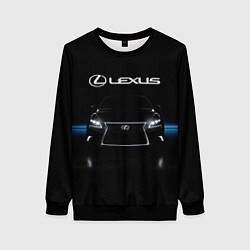 Свитшот женский Lexus, цвет: 3D-черный