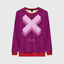 Свитшот женский The XX: Purple, цвет: 3D-красный