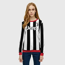 Свитшот женский Juventus FC: Dybala Home 17/18, цвет: 3D-красный — фото 2