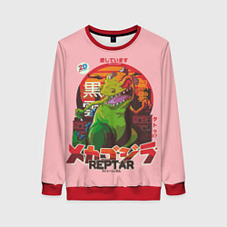 Женский свитшот Godzilla Reptar