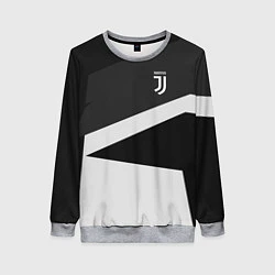 Свитшот женский FC Juventus: Sport Geometry, цвет: 3D-меланж